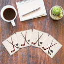 Hockey |Drink Coaster Set