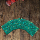 Deep Greens Marbling |Drink Coaster Set