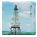 Alligator Light, Florida | Drink Coaster Set