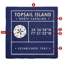 Customizable Fun Facts Coastal | Drink Coasters