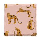 Leopards Pattern | Drink Coaster Set of 4 | Absorbent Ridged Ceramic with Cork Backing