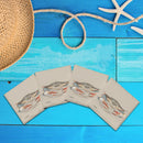 Art Lamay: Curious Crab |Drink Coaster Set