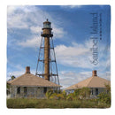 Sanibel Island Lighthouse, Florida |Drink Coaster Set