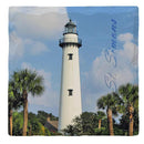 St. Simons Lighthouse, Georgia |Drink Coaster Set