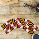 Maryland State Flag |Drink Coaster Set