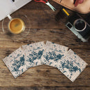 Lake Minnetonka, Minnesota Map Coasters | Drink Coaster Set of 4 | Absorbent Ridged Ceramic with Cork Backing