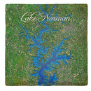 Lake Norman, North Carolina Map |Drink Coaster Set
