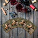 Happy Moose |Drink Coaster Set
