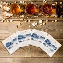 Watercolor Mountains | Drink Coaster Set