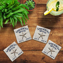 Customizable Coastal Latitude Longitude | Drink Coasters