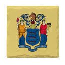 New Jersey State Flag |Drink Coaster Set