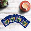 New York State Flag |Drink Coaster Set