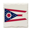Ohio State Flag |Drink Coaster Set