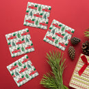 Holiday Christmas Truck Pattern | Drink Coaster Set