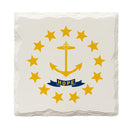Rhode Island State Flag | Drink Coaster Set