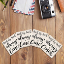 Inch By Inch Always A Cinch Drink Coaster Set