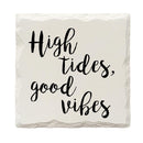 High Tides, Good Vibes Drink Coaster Set