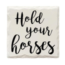 Hold Your Horses Drink Coaster Set