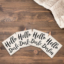 Hello Darlin Drink Coaster Set
