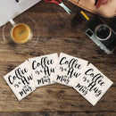 Coffee is a Hug in a Mug Drink Coaster Set