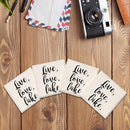 Live, Love, Lake Drink Coaster Set