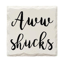 Aww Shucks Drink Coaster Set
