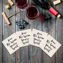 Love The Wine You're With Drink Coaster Set