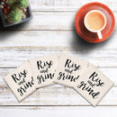 Rise and Grind Drink Coaster Set