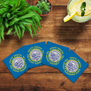 South Dakota State Flag | Drink Coaster Set