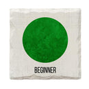 Green Circle Symbol | Drink Coaster Set
