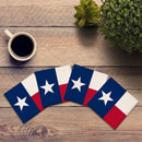 Texas State Flag | Drink Coaster Set
