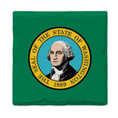 Washington State Flag | Drink Coaster Set