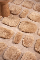 COBBLESTONE – Custom Sheepskin & Shearling Rug