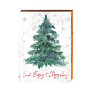 Cook Forest Christmas | Wall Art Print on Real Wood