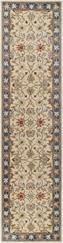 Cherryfield 1125 Yellow&Sage Wool Rug