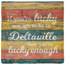 Lucky Enough Deltaville Coaster Set