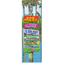 Bar Rules Directional | Wall Art Print on Real Wood