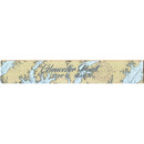 Gloucester Point NOAA Chart Map | Wall Art Print on Real Wood
