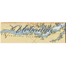 Urbanna NOAA Chart Map | Wall Art Print on Real Wood