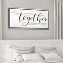 Together Is Our Favorite Place Sign