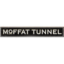 Moffat Tunnel Black Sign | Wall Art Print on Real Wood