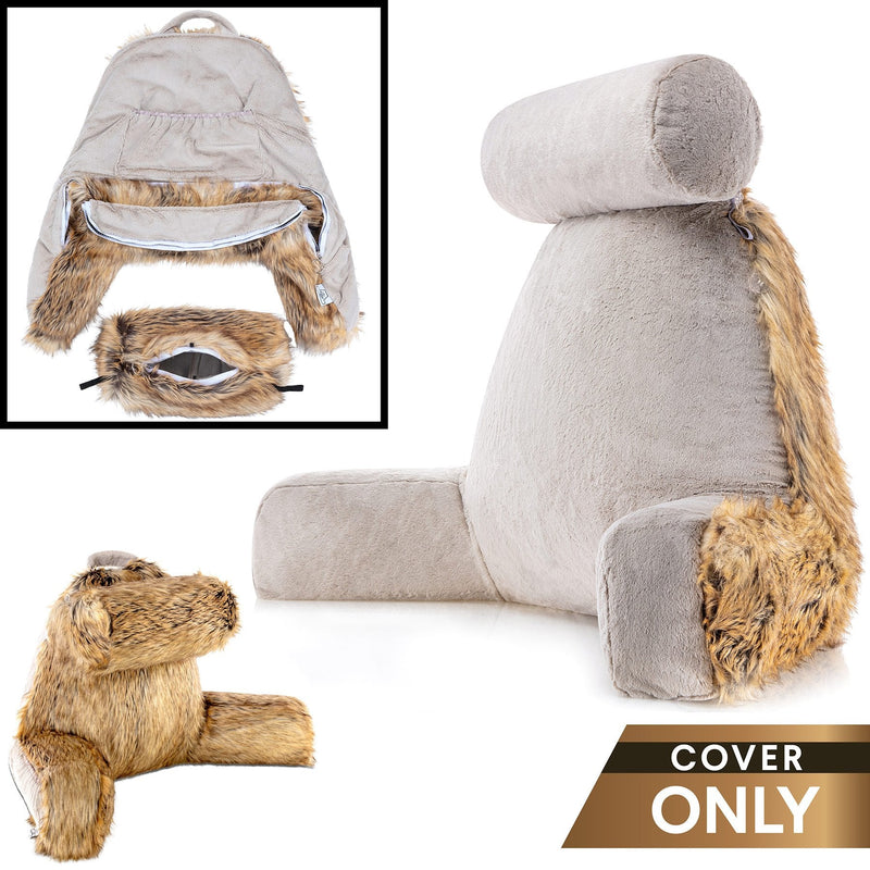 XXL & Med Faux Fur Covers & Accessories for Husband Pillow