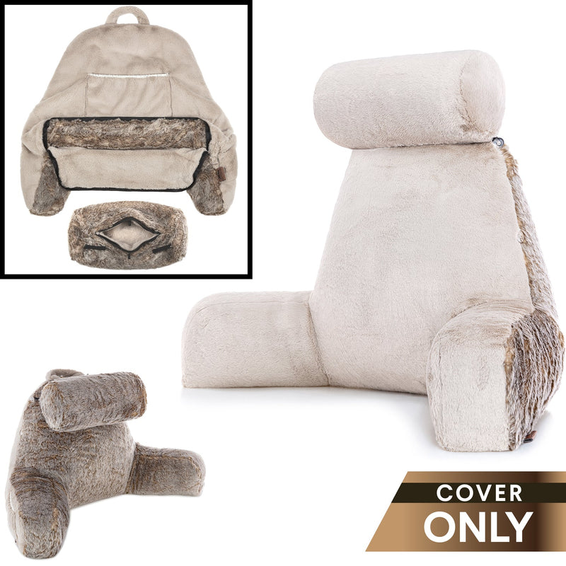 XXL & Med Faux Fur Covers & Accessories for Husband Pillow