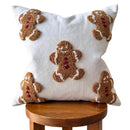 Mini Gingerbread Pillow Cover
