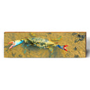 Atlantic Chesapeake Blue Crab Wooden Sign | Wall Art Print on Real Wood | Ocean Nautical Coastal Tropical Beach House Home Decor
