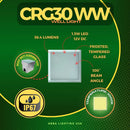 CRG30 Low Voltage In Ground RGB or WW LED Brick Paver Light Square IP67 Waterproof