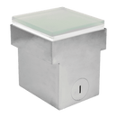 CRG30 Low Voltage In Ground RGB or WW LED Brick Paver Light Square IP67 Waterproof
