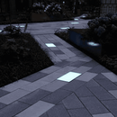 CRG31 Low Voltage In Ground RGB or WW LED Brick Paver Light Rectangle IP67 Waterproof