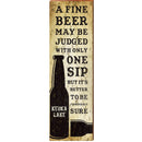 Keuka Lake Beer CRO1 | Wall Art Print on Real Wood