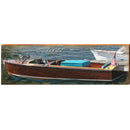 Keuka Lake Vintage Boat CRO1 | Wall Art Print on Real Wood